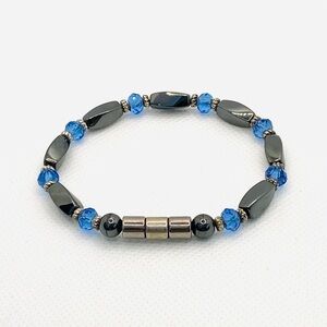 Bracelet Magnetic Hematite Jewelry 7.25”